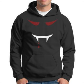 Halloween Scary Vampire Face Dripping Blood Costume Hoodie | Mazezy