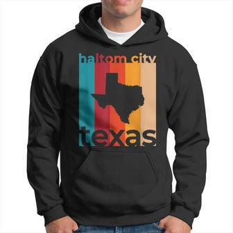 Haltom City Texas Souvenirs Retro Tx Hoodie | Mazezy