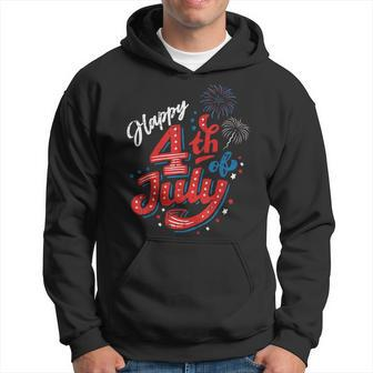 Happy 4Th Of July Cool Independence Day Patriotic American Hoodie | Mazezy DE