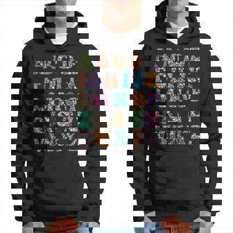 Happy Dot Day International Dot Day Polka Dot Alphabet Hoodie | Mazezy