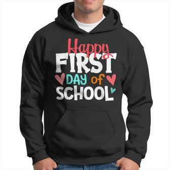Happy First Day Of School Welcome Back To School Students Hoodie - Seseable