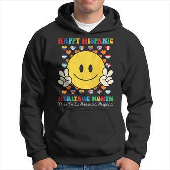 Happy First Day Of Hispanic Heritage Month Countries Flags Hoodie - Monsterry