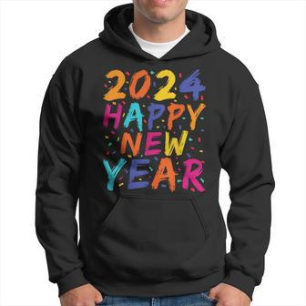 Happy New Year 2024 Family Matching Celebration Party Hoodie - Thegiftio UK