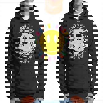 Happy To See Your Face First Day Back To School Funny Smile Hoodie - Thegiftio