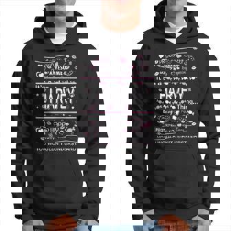 Harvey Surname Last Name Family Its A Harvey Thing Funny Last Name Designs Funny Gifts Hoodie | Mazezy