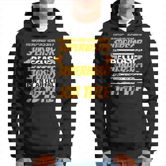 Hearing-Aid Assembly Supervisor Humor Hoodie | Mazezy