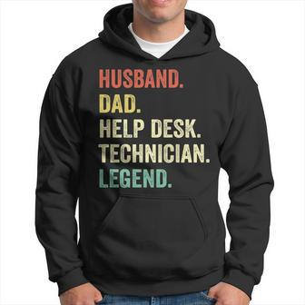 Help Desk Technician It Helpdesk Engineer Geek Nerd Hoodie | Mazezy