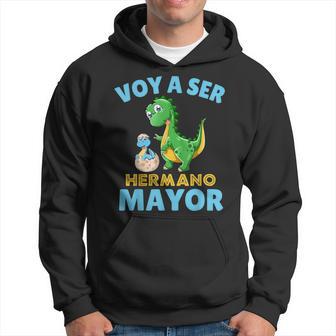 Hermano Mayor Dinosaurio Voy A Ser Hermano Mayor Hoodie - Monsterry CA