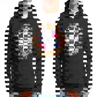 Hispanic Heritage Dominican Republic Flag Kid Boy Dominicana Hoodie | Mazezy