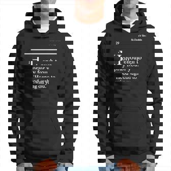 Holy Enough To Pray For You Hood Enough To Swing On You Hoodie | Mazezy
