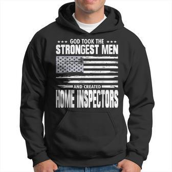Home Inspectors Inspection Union Worker Proud God Loving Hoodie | Mazezy
