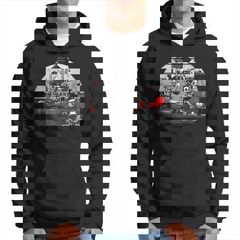 Horror Characters Kids Halloween Halloween Hoodie | Mazezy