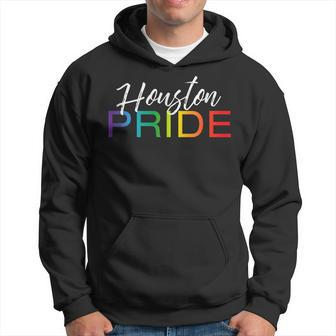 Houston Pride Cute Gay Pride Month Gift Hoodie | Mazezy