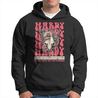 Humor Hardy I Woke Up On The Wrong Side Of The Truck Bed Hoodie - Monsterry