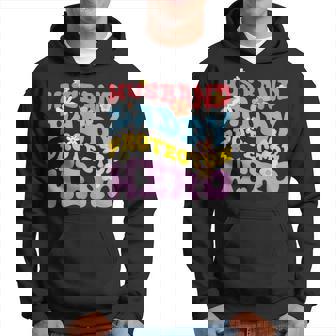 Husband Daddy Protector Hero Funny Gifts For Husband Hoodie | Mazezy