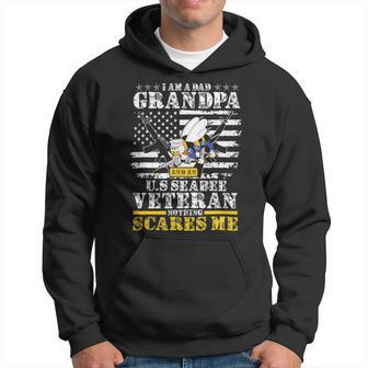 I Am A Dad Grandpa And An US Seabee Veteran 389 Hoodie - Monsterry UK