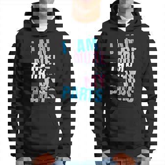 I Am More Than My Parts Transgender Trans Hoodie - Thegiftio