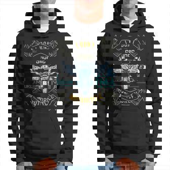 I Dont Snore I Dream Im A Motorcycle Snoring Funny Bikers Hoodie | Mazezy