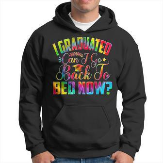 I Graduated Can I Go Back To Bed Now Boys Girls Graduation Hoodie | Mazezy