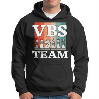 I Love Vbs 2023 Chess Game Vacation Bible School Knight Hoodie - Seseable
