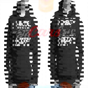 I Make Cars Happy Auto Detailer Car Detailing Cars Funny Gifts Hoodie | Mazezy