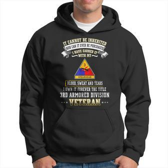 I Own Forever The Title 3Rd Armored Division Veteran Hoodie | Mazezy