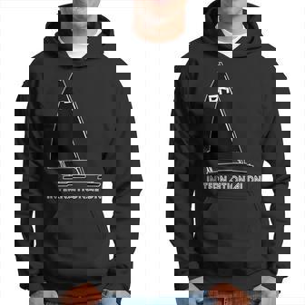 Ice Yachting And Ice Boat Graphic Hoodie | Mazezy