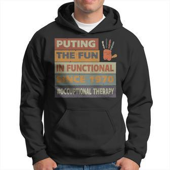 Idea For Ot Retro Vintage Occupational Therapy - Idea For Ot Retro Vintage Occupational Therapy Hoodie - Monsterry CA