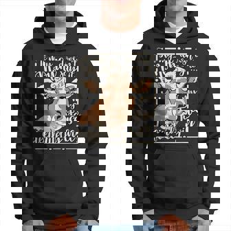 If My Mouth Doesnt Say It My Face Definitely Will Cow Sassy Hoodie | Mazezy