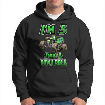 Im 5 This Is How I Roll 5 Years Old 5Th Birthday Hoodie - Seseable