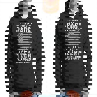Im A Dad Grandpa And Veteran Fathers Day Papa Grandpa Hoodie | Mazezy