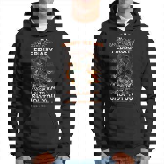 Im A Grumpy Old Man I Was Born In February Gift For Mens Hoodie | Mazezy