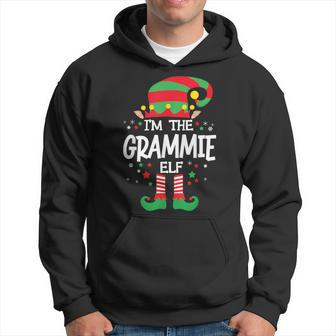 I'm The Grammie Elf Family Group Matching Christmas Pajama Hoodie - Seseable