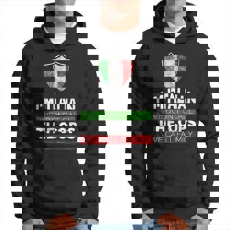 Im Italian We Dont Call The Cops We Call Family Hoodie | Mazezy