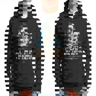 Im With The Banned Read Banned Books Lover Bookworm Hoodie | Mazezy