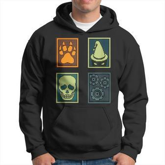 Inscryption Psychological Horror Card Categories Spooky Game Spooky Hoodie | Mazezy