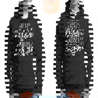 Inspirational Forget The Mistake Remember The Lesson Gift Hoodie | Mazezy