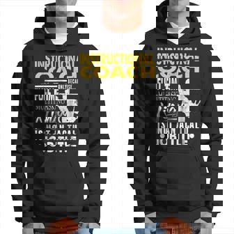 Instructional Coach Hearts Ninja Actual Job Title Hoodie | Mazezy