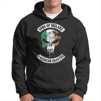 Irish Pride Apparel - Sons Of Ireland - American Chapter Hoodie | Mazezy