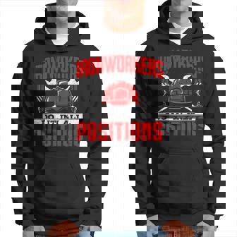 Ironworkers Do It In All Positions Structural Ironworker Hoodie | Mazezy