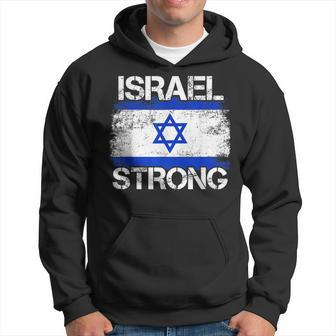 Israel Strong Flag Support I Stand With Israel Hoodie - Monsterry AU