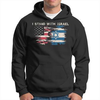 Israeli Flag Jewish Star Of David I Stand With Israel Hoodie - Thegiftio UK