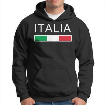 Italia Flag Italian Italy Italiano Family Heritage Hoodie - Thegiftio UK