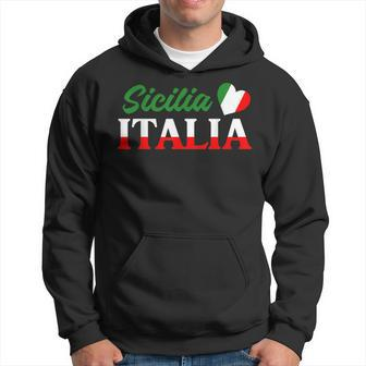 Italian City Italy Born Culture Cute Sicilia Italia Hoodie | Mazezy UK