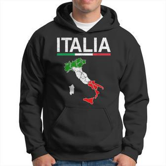 Italy Flag Vintage Italian Design Italia Hoodie | Mazezy