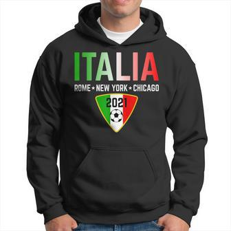 Italy Soccer 2020 2021 Italia Italian New York Chicago  Hoodie