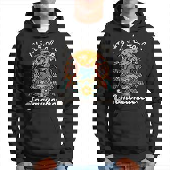 It's 5 O’Clock Somewhere Parrot Summer Beach Sunset Drinking Hoodie - Monsterry