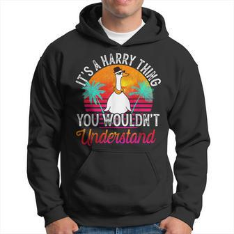 Its A Harry Thing You Wouldnt Understand Funny Harry Name Hoodie | Mazezy