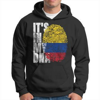 It's In My Dna Colombian Proud Hispanic Colombia Flag Hoodie | Mazezy
