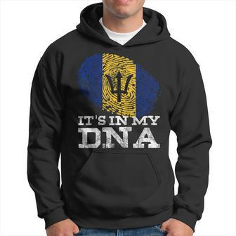 Its In My Dna Barbados Cool Barbadian Gifts Afro Bajan Flag Barbados Funny Gifts Hoodie | Mazezy